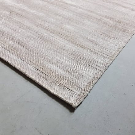 Vloerkleed Felva Viscose Silk Zilver - 160 x 230 cm - (M)