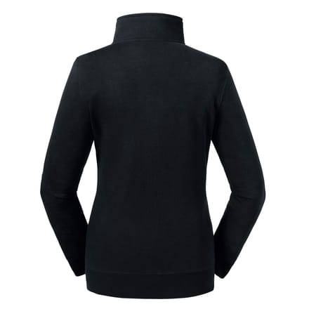 Russell Dames/dames Authentieke Sweat Jacket (Zwart)