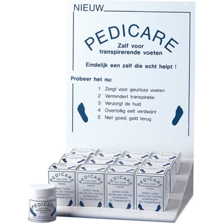 Pedicare De zalf voor transpirerende voeten