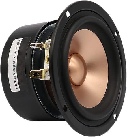 Audio Speaker - Hifi Luidspreker - Muziek Luisteren - Full Range - 3 Inch - Zwart