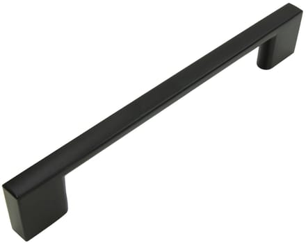 B&B Classic Line – Meubelgreep – Zwart Mat – 128 mm – Aluminium – Klassiek Ontwerp