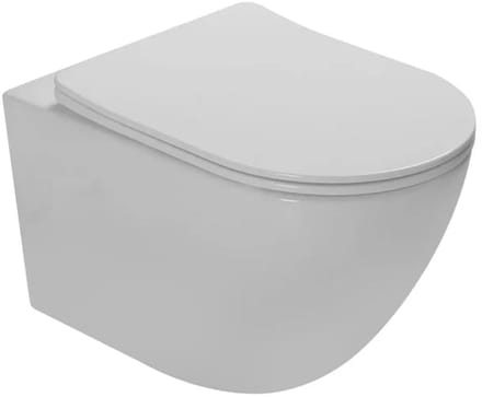 DutchLine - Hangtoilet - Glans Wit - Luccio Rimless