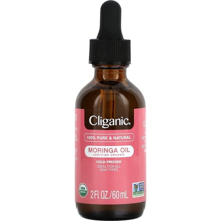 100% Puur & Natuurlijk, Moringa Olie, 60ml(2 fl oz)