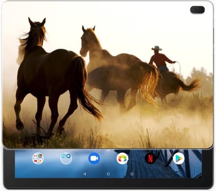 Lenovo Tab E10 Back Case Design Cowboy