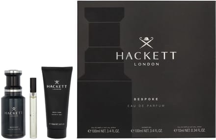 Hackett Bespoke Giftset 210 ml - Edp Spray 100 ml/Showergel 100 ml/Travel Spray 10 ml