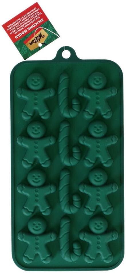 Wilton Siliconen Mal Peperkoekman / Candy Cane