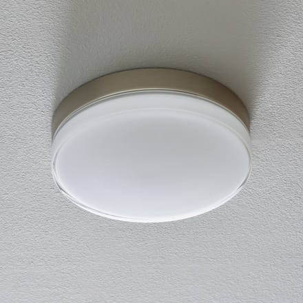 Bega 12128 LED plafondlamp DALI 930 staal 26cm
