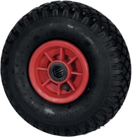 Toolland Wiel voor steekwagen, pneumatisch, rood