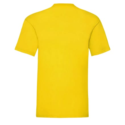 Fruit of the Loom Heren Valueweight T-Shirt (Geel)