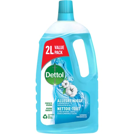 Dettol - Allesreiniger - Katoenfris - Perfecte Hygiëne - 2L