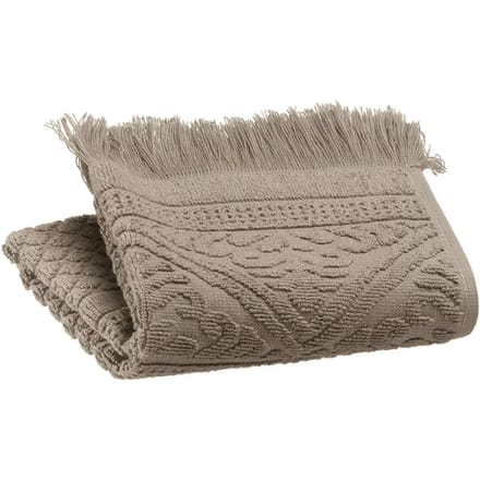 VIVARAISE - Effen gastendoekje Zoe Chamois 30 x 50