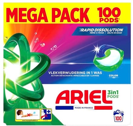 Ariel - Color 3-in-1 Pods - 100 Capsules