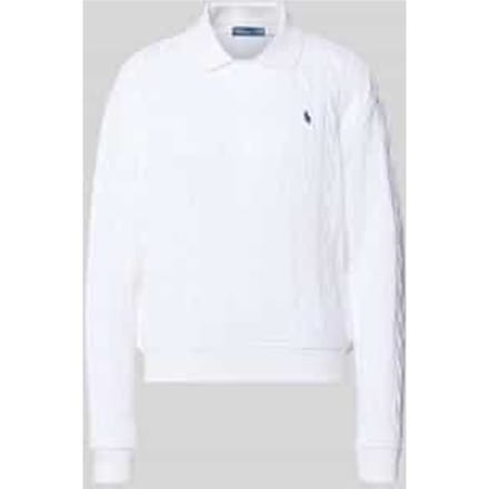 regular fit pullover met polokraag