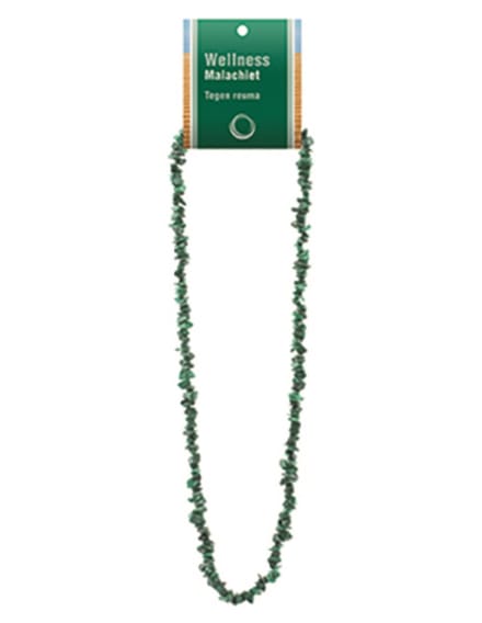 Malachiet splitketting + kaart
