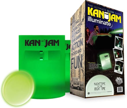 KanJam Illuminate glow game set - Glow in the dark frisbee spel