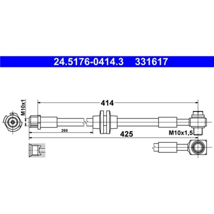 Remleiding ATE 24.5176-0414.3