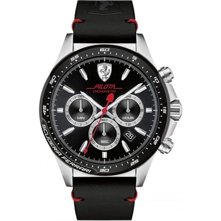 Scuderia Ferrari Pilota Chronograph Staal 45mm | 830389