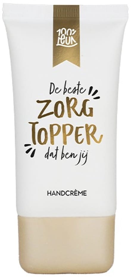 100%LEUK - Handcrème 50ML - Zorg Topper