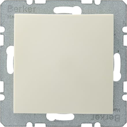 Berker S.1 blindplaat Crème