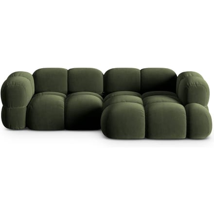 Hoekbank Loretto rechts velvet | Cosmopolitan Design