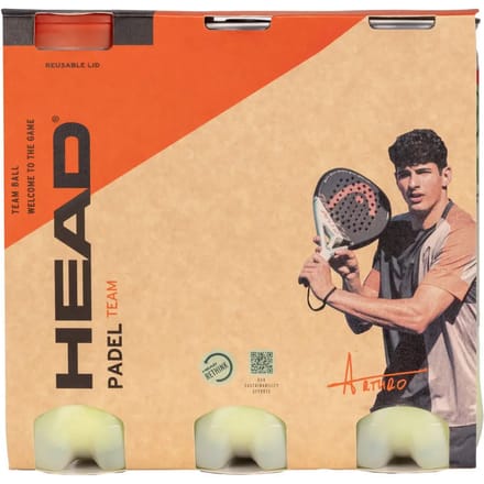Tripack van 3 padelballen Head Team