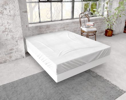 Dreamhouse Flanel Hoeslaken Premium - 140 x 200/210 - Wit
