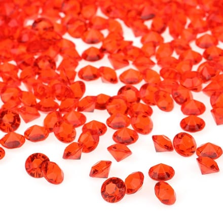 1000 stuks 6mm Transparante Bruiloft Confetti Feest Plastic Diamant Glanzende Edelstenen Decor