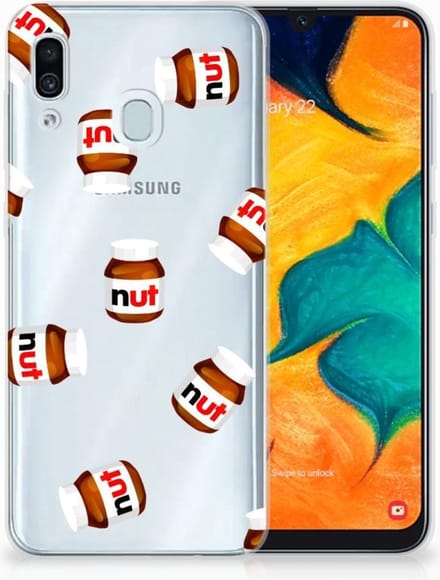 Samsung Galaxy A30 Siliconen Case Nut Jar