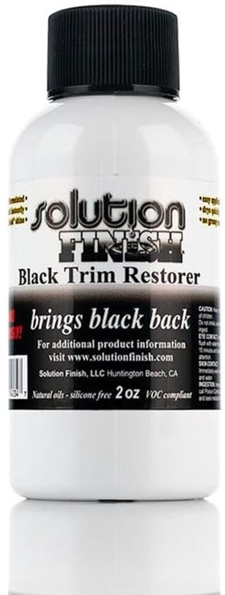 Solution Finish – Black Trim Restorer – 60ml – Plastic hersteller