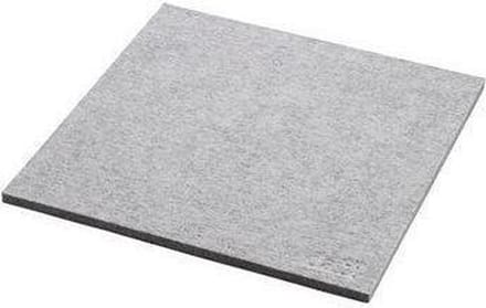 Daff Onderzetter - Vilt - Vierkant - 20 x 20 cm - Grey mel. - Grijs