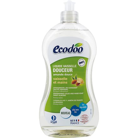 Ecodoo Afwasmiddel zacht vloeibaar amandel eco 500 Milliliter