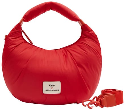 Unio Hamburg x Les Visionnaires schoudertas Puffy Unio Kitzbuehel Cherry rood