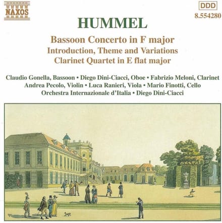 Orchestra Internazionale D'Italia - Hummel: Bassoon Concerto | Introduction, Th (CD)