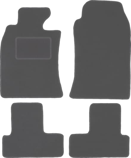 Grafiet automatten voor: Mini Cooper R52 hatchback (2004-2008)