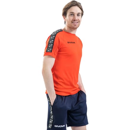 T-shirt met Polly band Givova