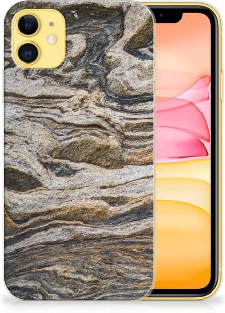 Apple iPhone 11 TPU Siliconen Hoesje Steen