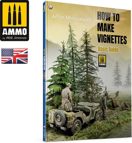 AMMO by Mig Jimenez Boek - MIG 6138 Book How to make Vignettes Boek