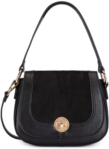 L.CREDI Skylar Schoudertas 23 cm - Dames - schwarz