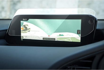 Navigatiescherm Bescherming Mazda3 CX-30 2019-2022 - 9H Hardheid Tempered Gl