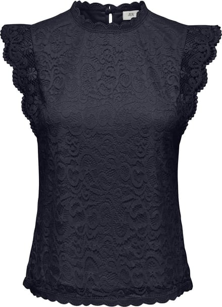 JDY - JDYLOTAS S/L LACE TOP JRS NOOS - Dames - Blouses