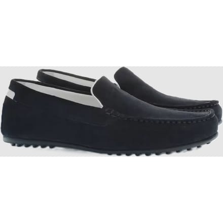 moccasins in suede blauw man
