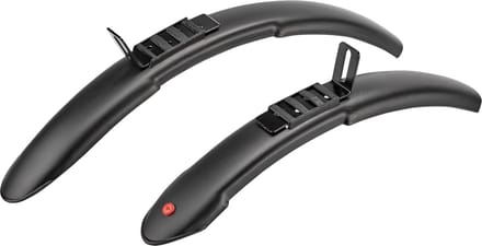 Hebie Spatborden Set Kunststof 16 Inch Zwart