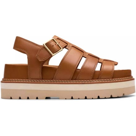 Clarks Orianna Twist - dames sandaal - Bruin - maat 41 (EU) 7 (UK)