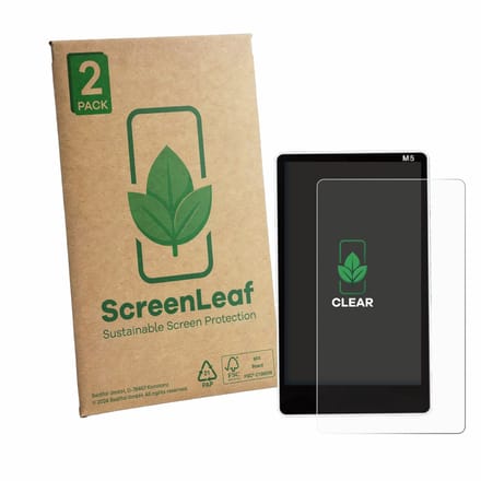 2 Stuks Screenprotector voor Acogedo M5 - Hoogwaardige Beschermfolie transparant