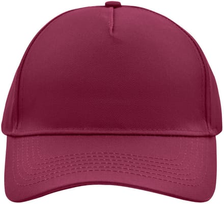5 panel baseball pet bordeaux