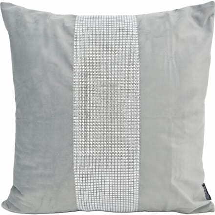 Gek op kussens! Sierkussen bliss diamond grijs | 45 x 45 cm | velvet/polyester