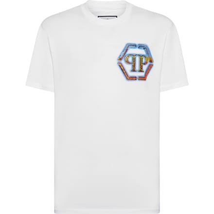 T-Shirt Ronde Hals Hexagon