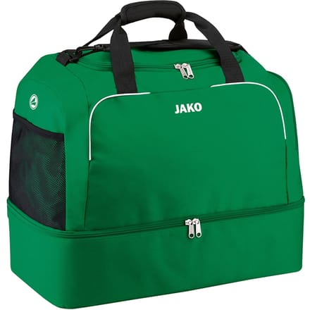 Jako Classico (Bambini) Sporttas Met Bodemvak - Sportgroen | Maat: BAMBINI