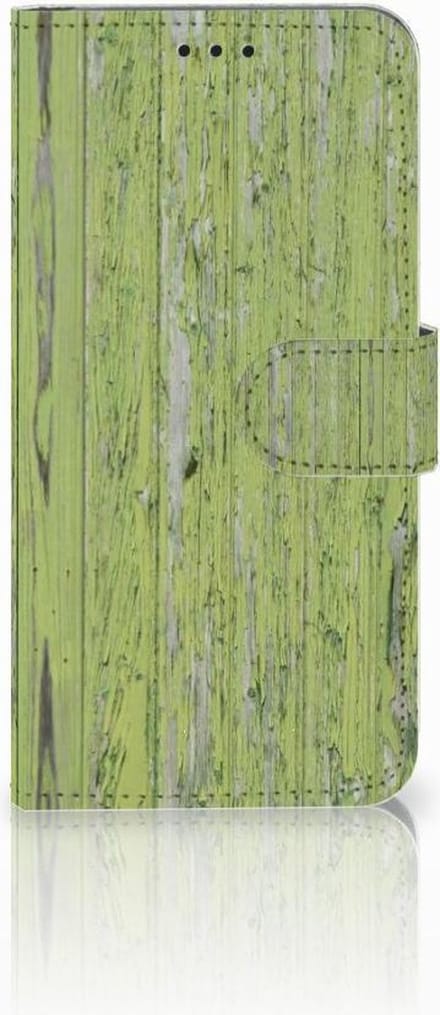 Huawei P30 Lite (2020) Book Style Case Green Wood