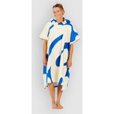 After Splash Surf Poncho blauw